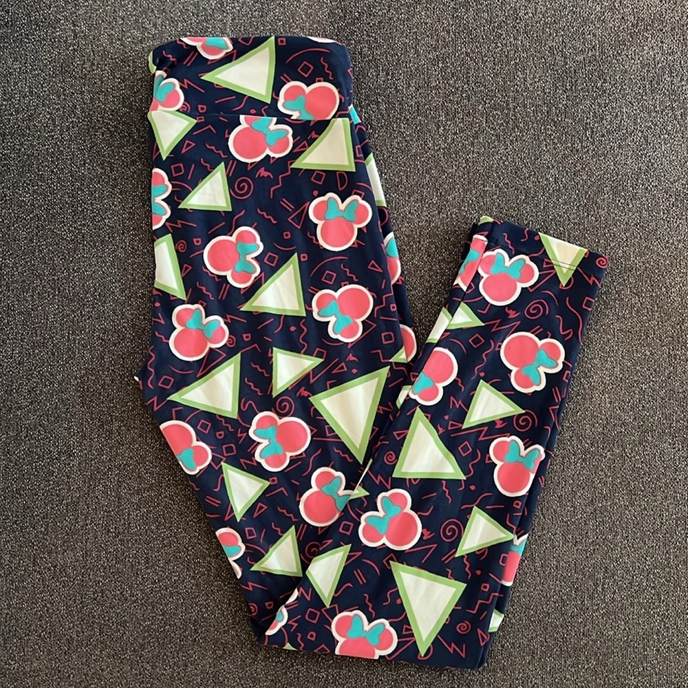LuLaRoe Women’s Minnie Mouse Disney Leggings OS